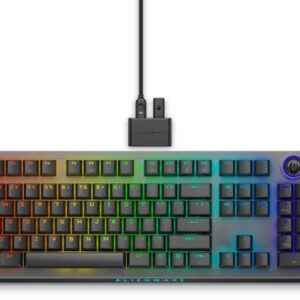 Dell Alienware Tri-Mode AW920K Wireless Gaming Keyboard, RGB LED light, US, Wireless,...