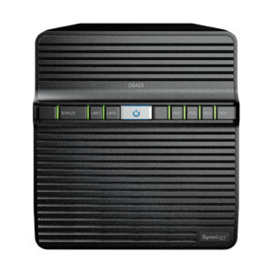 Synology Tower NAS DS423 up to 4 HDD/SSD, Realtek, RTD1619B, Processor frequency...