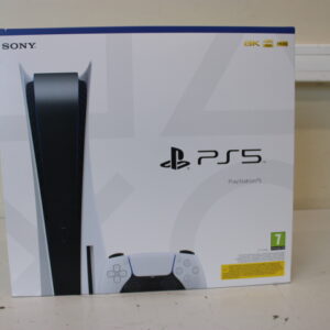 SALE OUT. Sony PlayStation 5 (825GB), Disc version, White, DAMAGED PACKAGING Sony