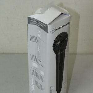 SALE OUT. Audio Technica ATR1100x Microphone, 3,5 mm, Black, Wired, DAMAGED PACKAGING...