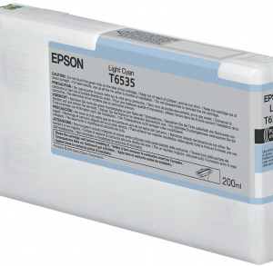 Epson T6535 Ink Cartridge, Light Cyan